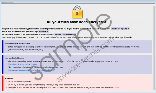 TEREN Ransomware Removal Guide