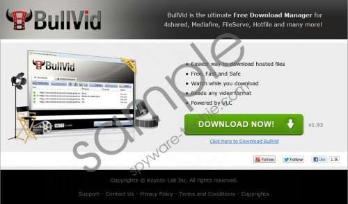 BullVid Download Manager Removal Guide