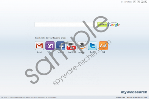 Mywebsearch.com Removal Guide