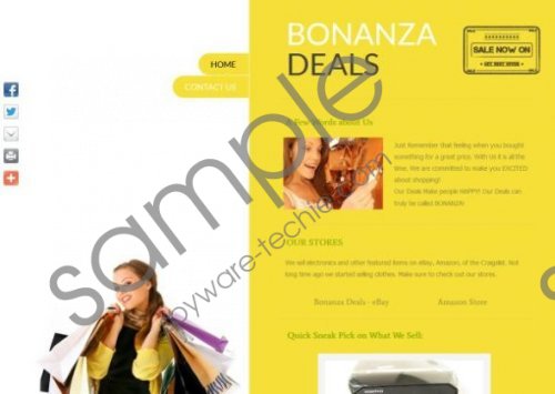 Bonanza Deals Removal Guide