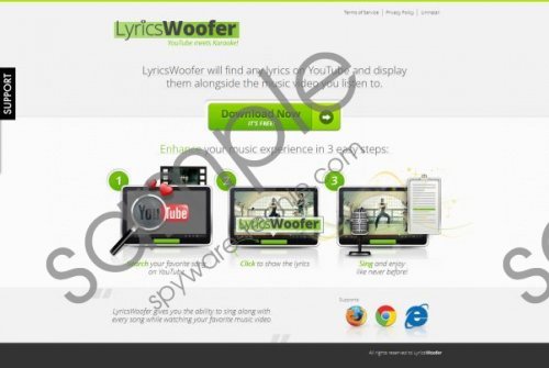 LyricsWoofer ads Removal Guide