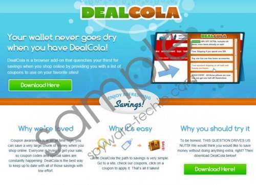 DealCola Removal Guide