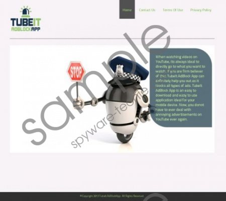 TUbeItAdBlockApp Removal Guide