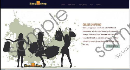 EasyShop ads Removal Guide