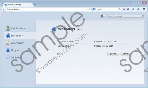 Websaver Removal Guide