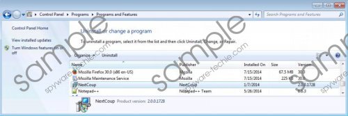 NextCoup Removal Guide