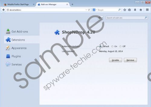 ShopNDrop Removal Guide