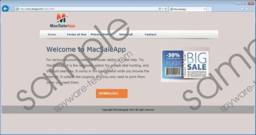 Macsaleapp ads Removal Guide