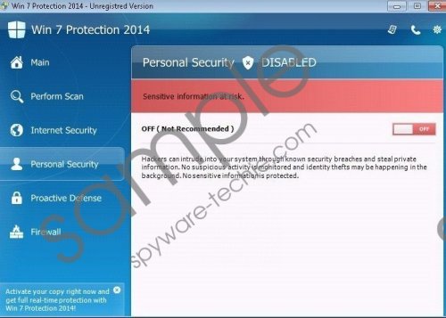 Win 7 Antispyware 2014 Removal Guide