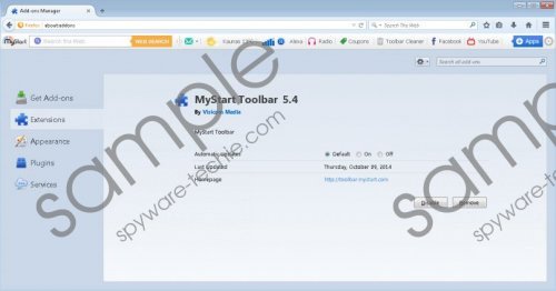 MyStart Toolbar Removal Guide