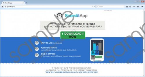 SpeedItApp Removal Guide