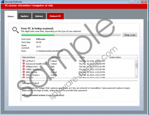 Defender PRO 2015 Removal Guide