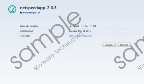 Netspeed Ads Removal Guide