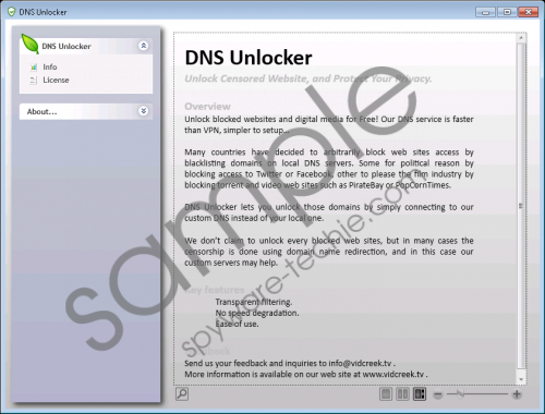 DNS Unlocker Removal Guide