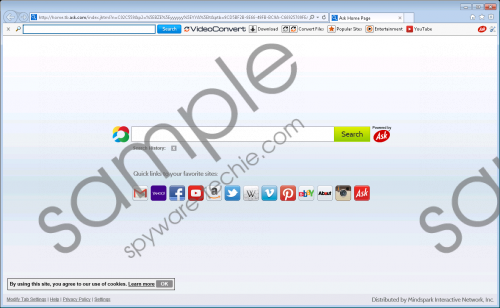 VideoConvert Toolbar Removal Guide