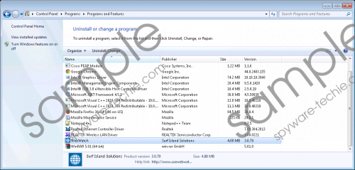 WebWatch Removal Guide