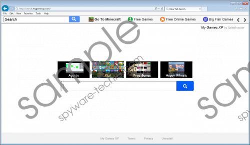 Search.mygamesxp.com Removal Guide