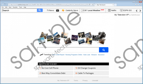 Search.MyTelevisionXp.com Removal Guide
