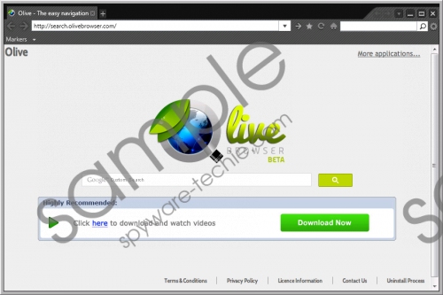 Olive Browser Removal Guide