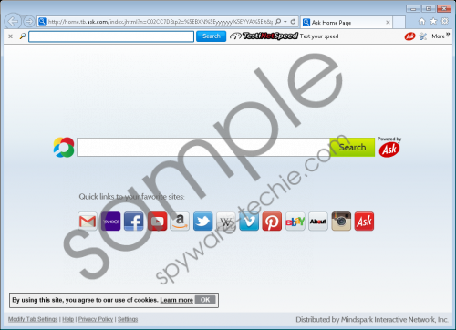Test iNet Speed Toolbar Removal Guide