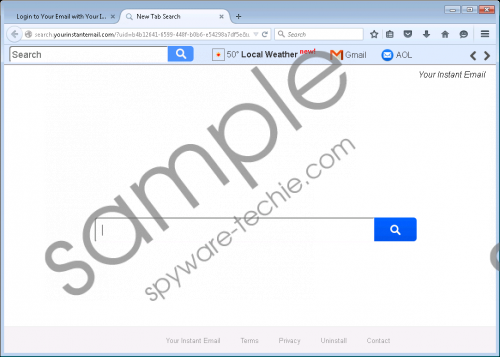 Search.yourinstantemail.com Removal Guide