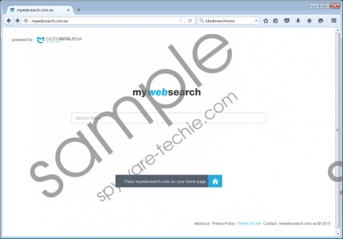 Mywebsearch.com.au Removal Guide