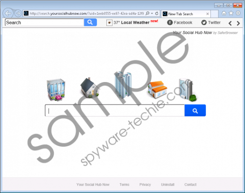 Search.yoursocialhubnow.com Removal Guide