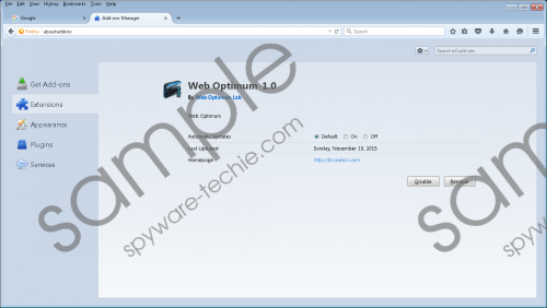 WebOptimum Removal Guide