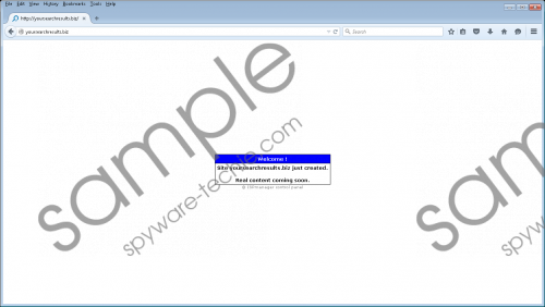 Yoursearchresults.biz Removal Guide