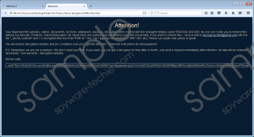 LeChiffre Ransomware Removal Guide