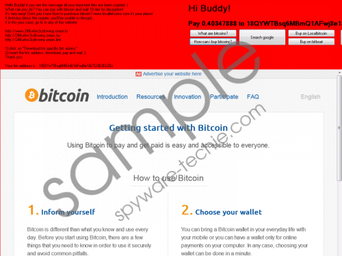Hi Buddy Ransomware Removal Guide