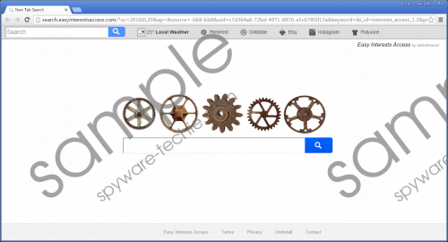 Search.easyinterestsaccess.com Removal Guide