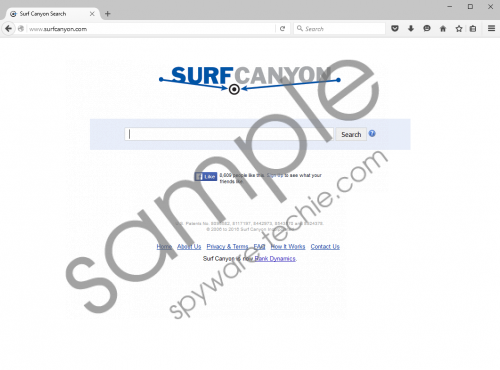 Search.surfcanyon.com Removal Guide