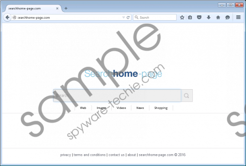 Searchhome-page.com Removal Guide