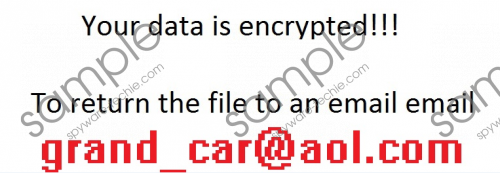 Grand_car@aol.com Ransomware Removal Guide