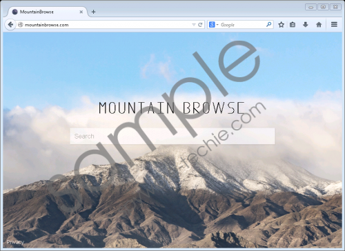 Mountainbrowse.com Removal Guide
