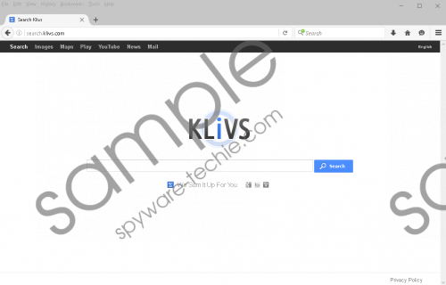 Search.klivs.com Removal Guide