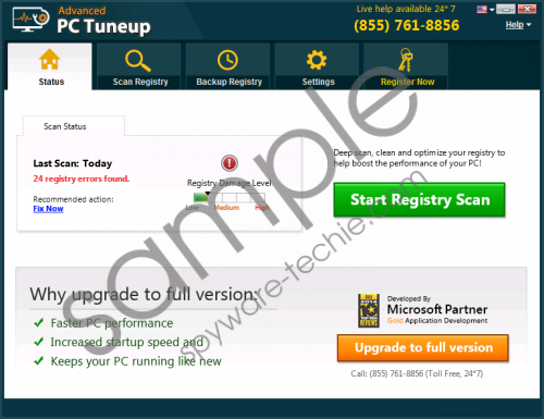 Advanced PC Tuneup Removal Guide