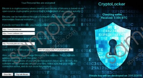 Cryptolocker3 Ransomware Removal Guide