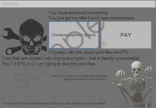 First Ransomware Removal Guide