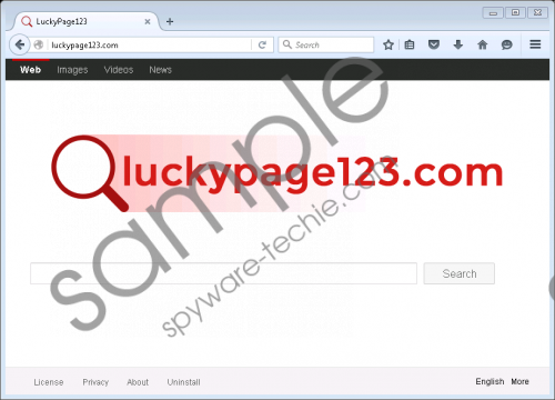 Luckypage123.com Removal Guide