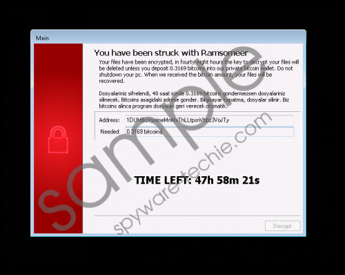 Ramsomeer Ransomware Removal Guide