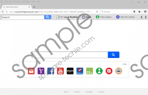 Search.easyonlinegameaccess.com Removal Guide