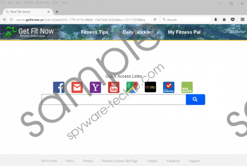 Search.getfitnow.co Removal Guide