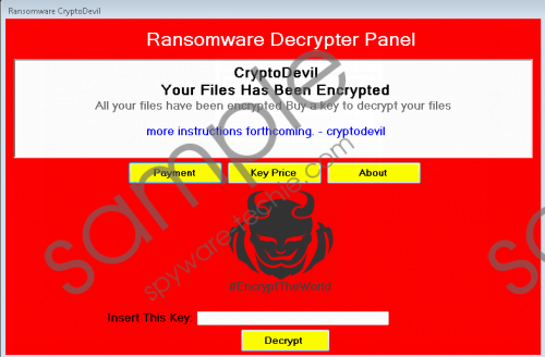 CryptoDevil Ransomware Removal Guide