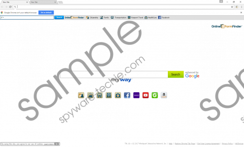 OnlineFormFinder Toolbar Removal Guide