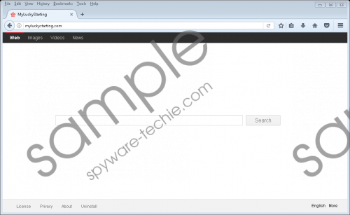 MyLuckyStarting.com Removal Guide
