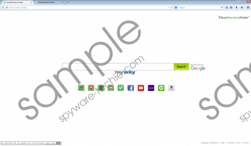 EasyDirectionsFinder Toolbar Removal Guide