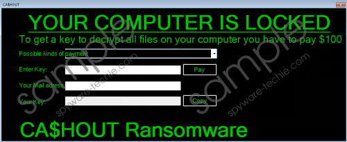 CA$HOUT Ransomware Removal Guide