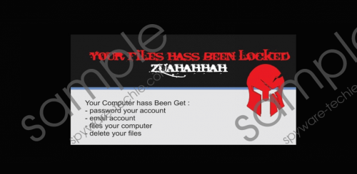 Zuahahhah Ransomware Removal Guide
